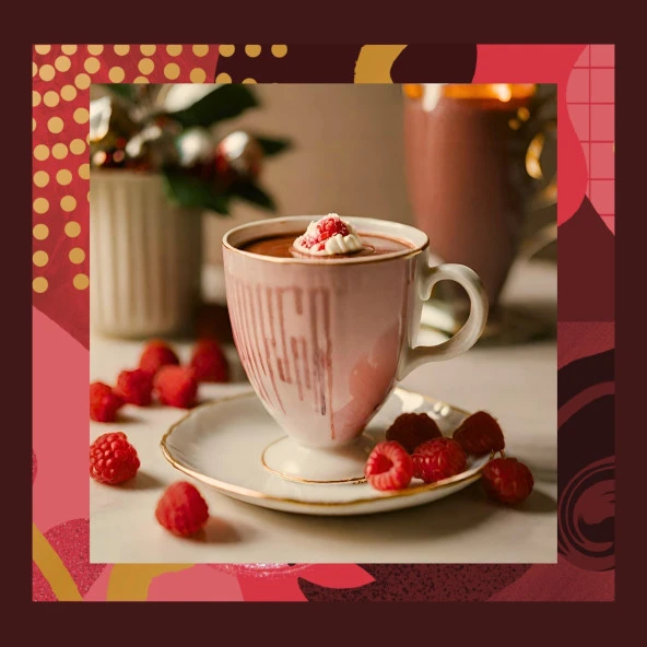 Mim and More Ahududulu Sıcak Çikolata Raspberry Hot Chocolate 200 Gr - 4