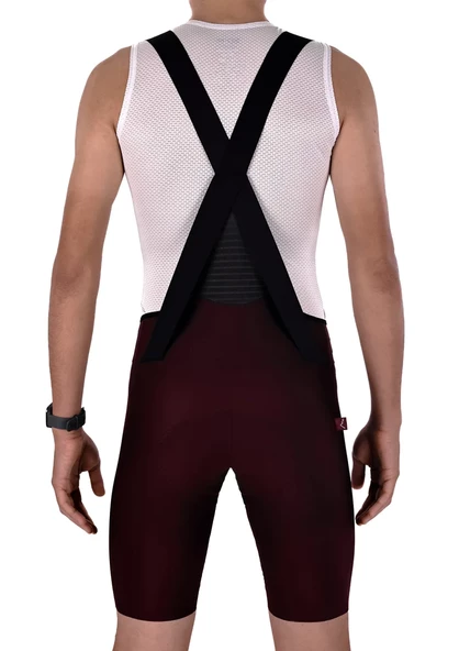 Sora Bordo Road Racer Askılı Bisiklet Taytı - 2