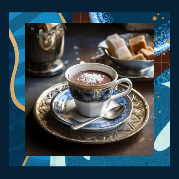 Mim and More Damla Sakızlı Sıcak Çikolata Mastic Hot Chocolate 200 Gr - 4