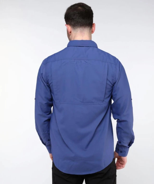 NORTH MOUNTAIN COMMANDER TACTICAL GÖMLEK MAVİ - 7