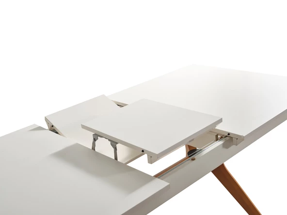 MASAL AÇILIR YEMEK MASASI+6 ADET SANDALYE - Resim 3