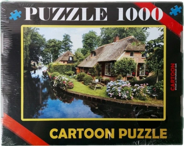 hayal sepeti puzzle 1000 Parça orman evi