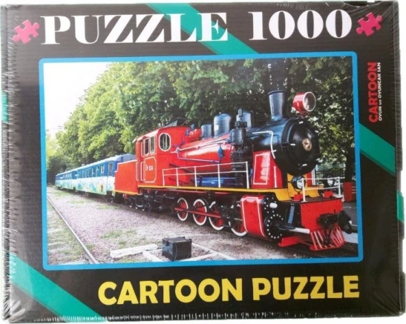 hayal sepeti 1000 Parça Puzzle Tren