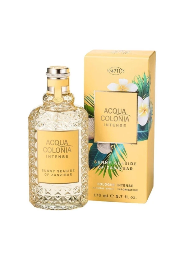 4711 Acqua Colonıa Intense Sunny Seaside Of Zanzibar Edc 170 ml Unisex Parfüm 4011700750054