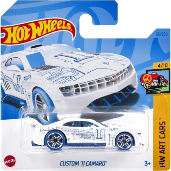 Hot Wheels Tekli Arabalar Custom 11 Camaro HKK17 - 2