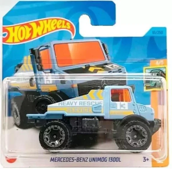 Hot Wheels Tekli Arabalar Mercedes-Benz Unimog 1300L HKJ99 - 4