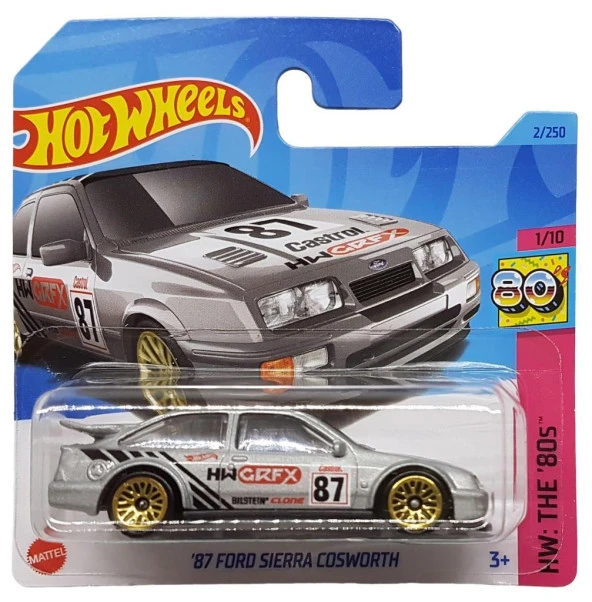 Hot Wheels Tekli Arabalar 87 Ford Sıerra Cosworth HKJ59 - 4