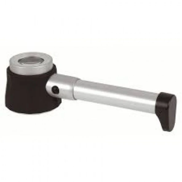 10X Büyütmeli Tekstilciler Için Ölçek  Kalite Kontrolü Pipo Modeli Büyüteç - Resim 2