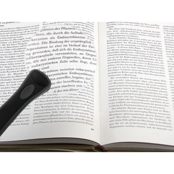 2 Led Işıklı 2.5X-90Mm Okuma Büyüteç - 3