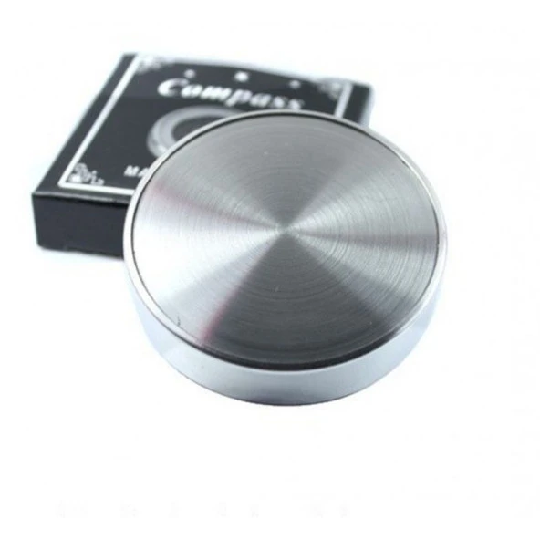 Yuvarlak Metal Kasa Dayanıklı Pusula 60Mm - 4