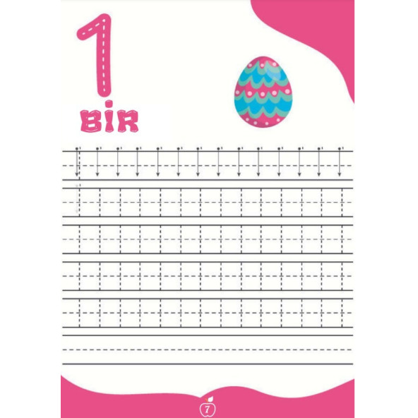 Okul Öncesi Kalem Egzersizleri YAZ-SİL Kitabı - 4