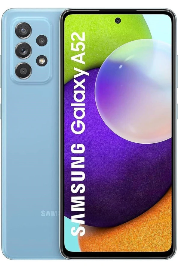 Samsung Galaxy A52 Mavi 128 GB 8 GB Ram YENİLENMİŞ ÜRÜN (Sıfır Gibi)