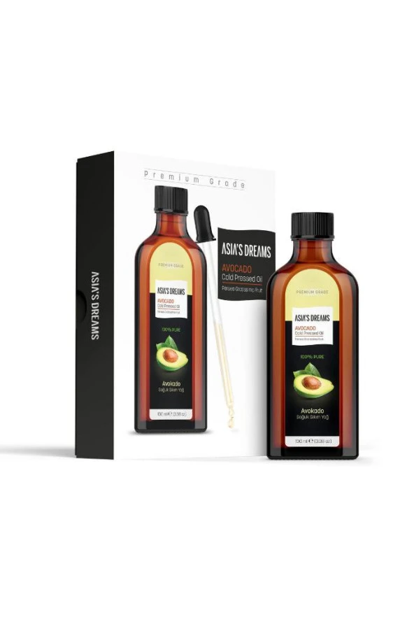 Asia's Dreams Avokado Soğuk Sıkım Yağı 100ml - 2