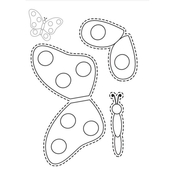 Çocuklar İçin KES YAPIŞTIR Etkinlik Seti - 2