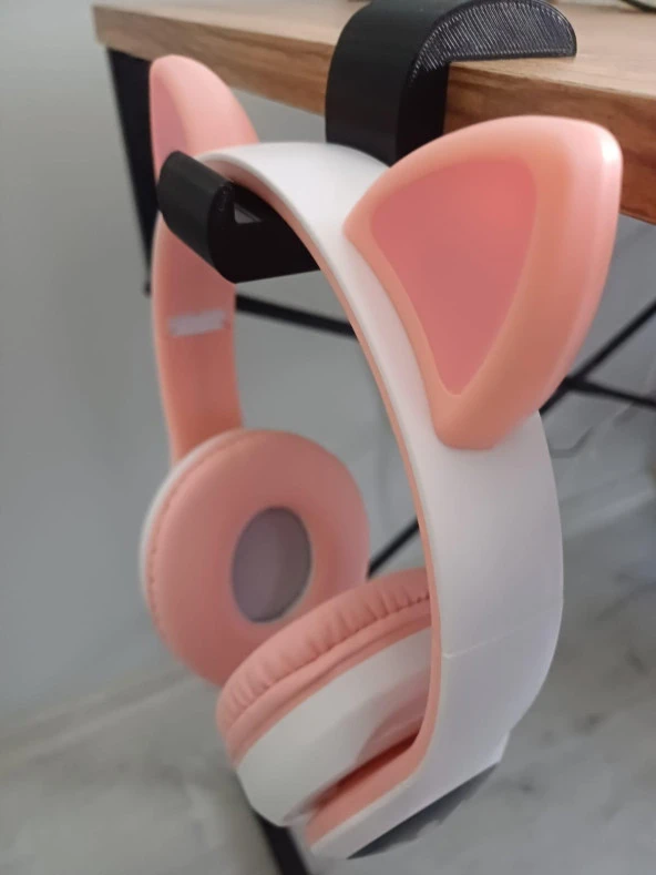 Oyuncu Kulaklık Standı Gamer Headset Stand Kulaklık Tutucu Askısı - 4