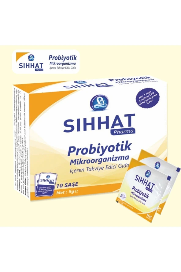 Sıhhat Probiyotik Saşe 10 Adet