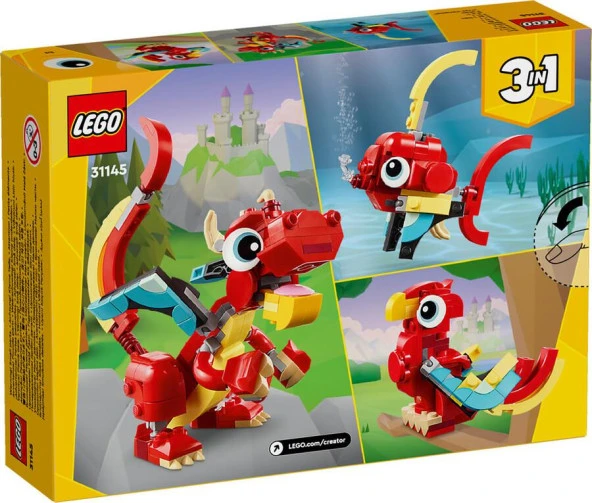 Lego Creator 31145 Red Dragon - 2