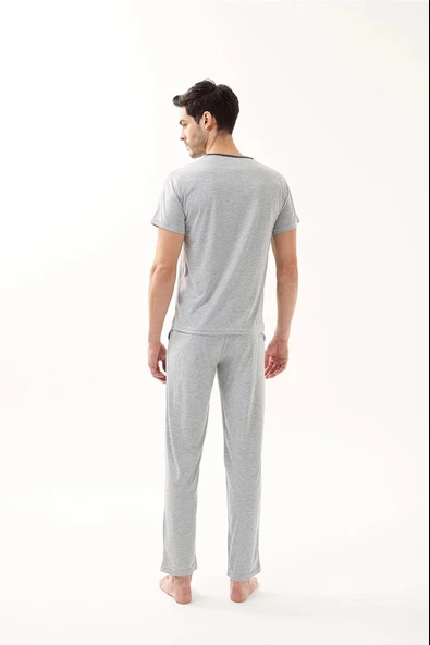 YENİ İNCİ ERKEK 3'LÜ PİJAMA TAKIM 820 - 3