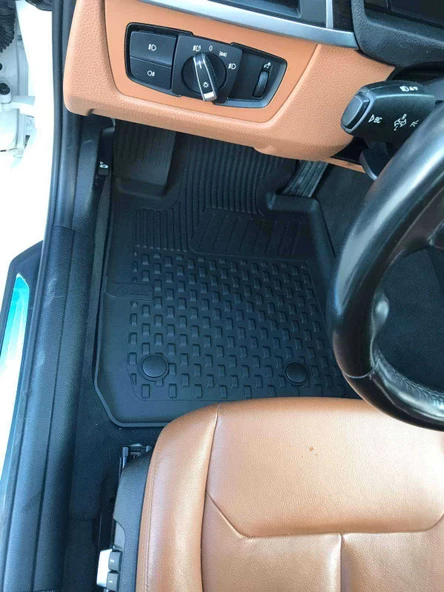 Sahler Bmw 3 Seri F30  2012-2019  4.5D Havuzlu Paspas Siyah - Resim 3