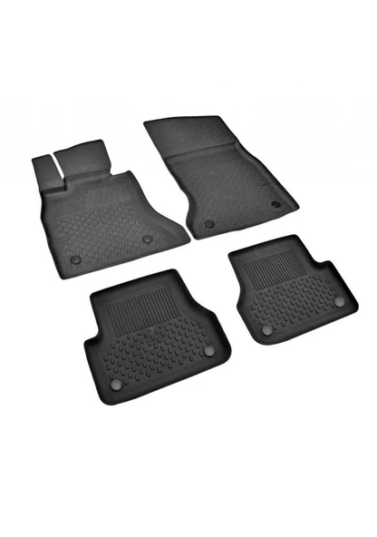 Sahler Bmw 3 Seri F30  2012-2019  4.5D Havuzlu Paspas Siyah ürün görseli