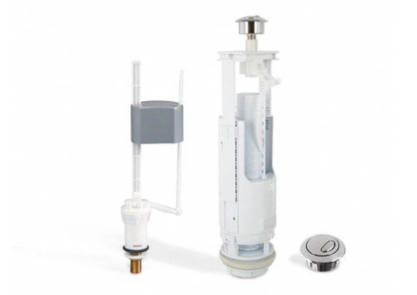 Creavit Nova Rim-Off Kanalsız Duvara Sıfır Klozet Rezervuar İç Takım ve Yavaş Kapanan Kapak - Resim 3