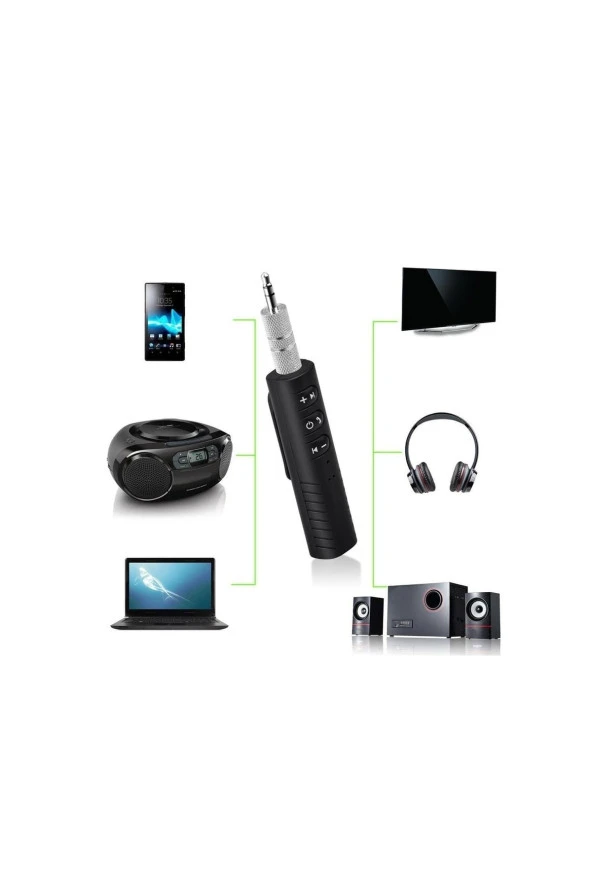 Aux Araç Kiti Bluetooth Dongle Hd-9003 - 2