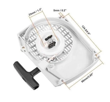 044/046 Starter Kapak Komple Motorlu Testere Veta - Resim 4