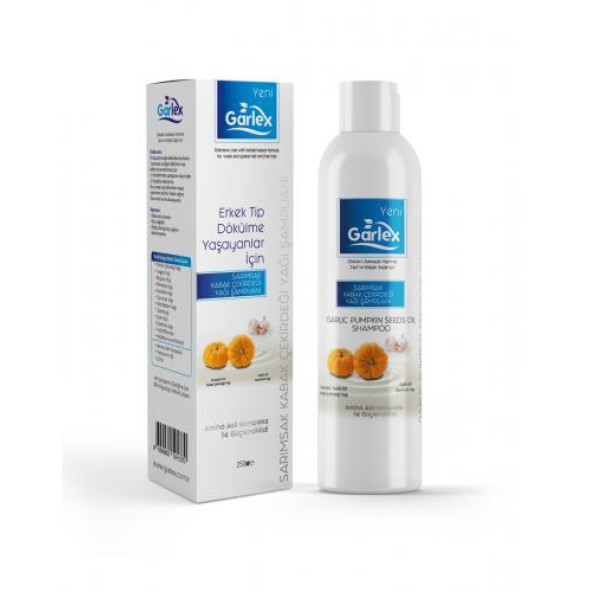 Garlex Sarımsak & Kabak Çekirdeği Yağı Şampuanı 250 ml