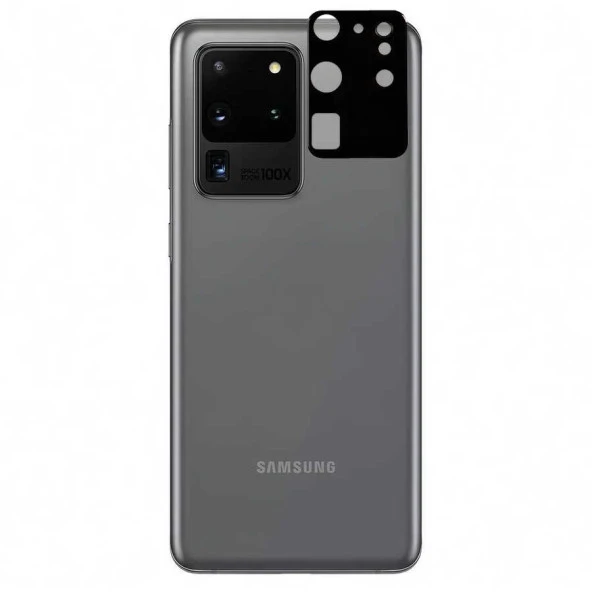 Samsung Galaxy S20 Ultra 3D Kamera Lens Koruma Camı