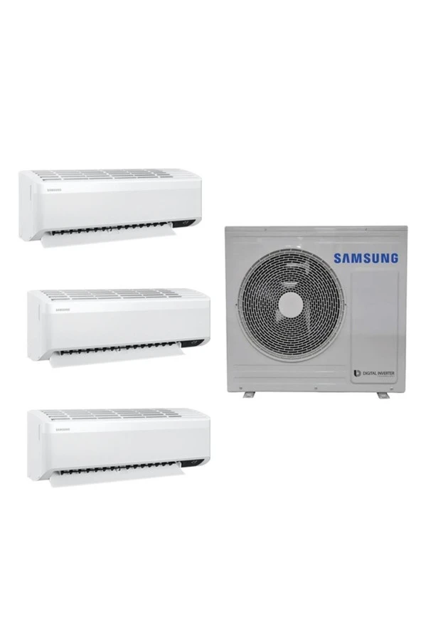 Samsung Wind Free Multi 1+3 Sistem (AJ100TXJ5KH/EA) 12+12+24 Btu 10kw Dış Ünite - 1