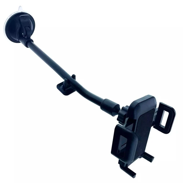 Araç Içi Telefon Tutucu Ayarlanabilir Dirsek Destekli  Vantuzlu Cam Ve Torpido - 3