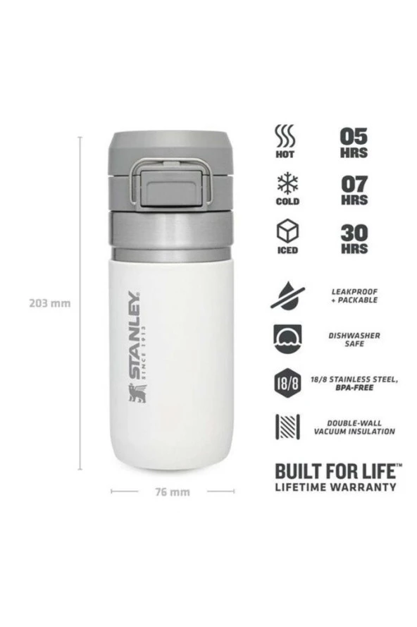 Stanley The Quick Flip Paslanmaz Çelik Termos Bardak 0.47 Lt - 2