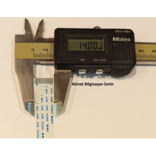 Awm 20624 80C 60V Vw-1 Flex Kablo 13 Pin, 1mm adımlı, 20 santim 13-1-20A - Resim 2