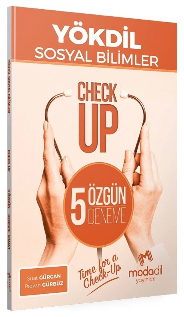 Modadil YÖKDİL Sosyal Check Up 5 Özgün Deneme Modadil Yayınları