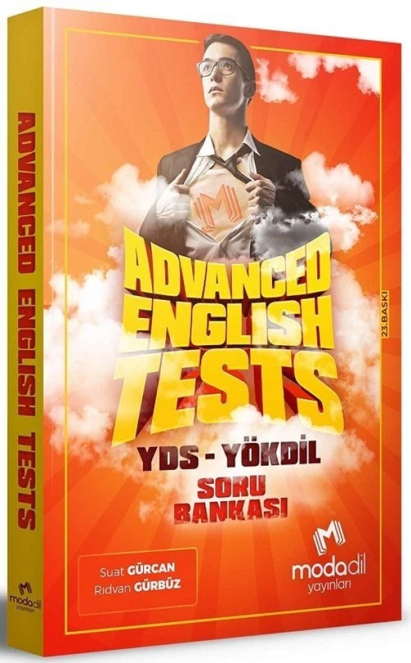 Modadil YDS YÖKDİL Advanced English Tests Soru Bankası Modadil Yayınları