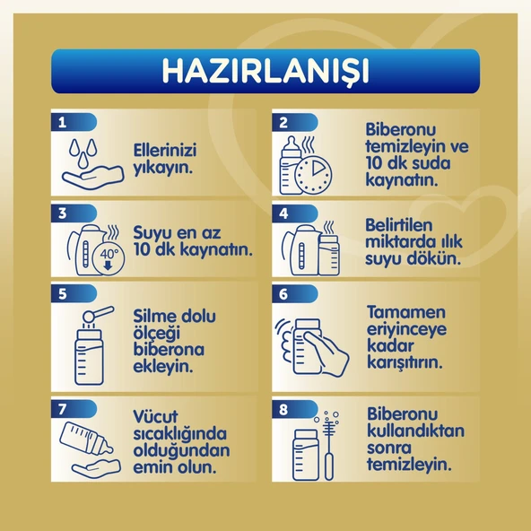 Bebelac Gold 800GR No:2 Devam Sütü (6-9 Ay) (2 Li Set) - Resim 4