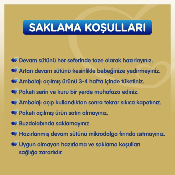 Bebelac Gold 800GR No:2 Devam Sütü (6-9 Ay) (2 Li Set) - Resim 6