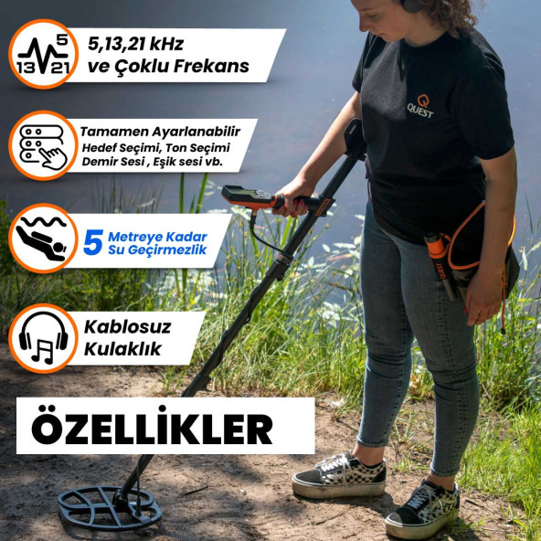 Quest Q35 Dedektör + X Pointer Max Avantajlı Paket - 4