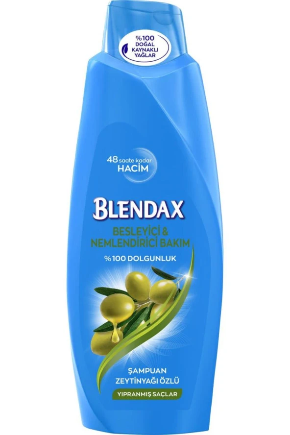 Blendax Şampuan 550Ml Zeytinyağlı Özlü Şampuan Besleyici