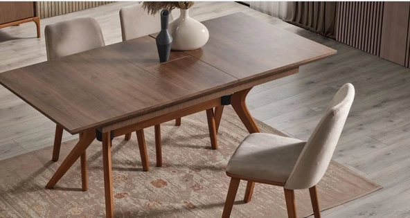 HAYAL AÇILIR YEMEK MASASI+6 ADET SANDALYE - Resim 2