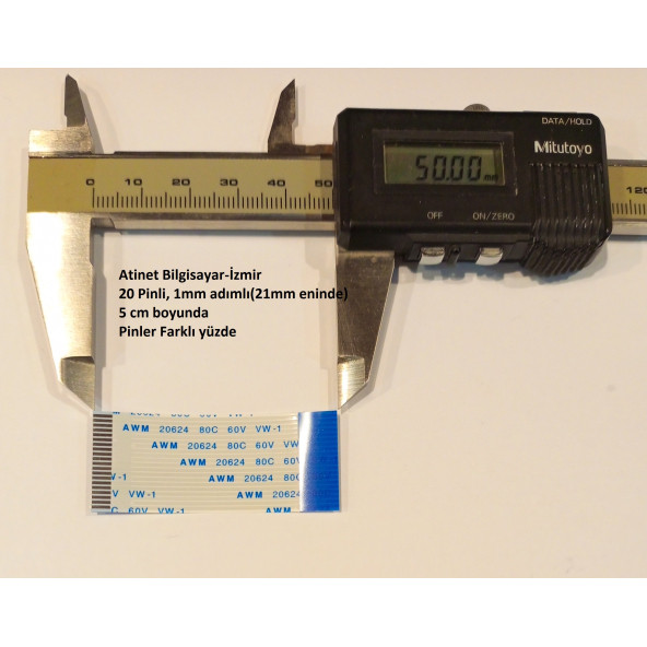 Awm 20624 80C 60V Vw-1 Flex  Kablo 20 Pin, 5 Cm 20-1-5B - 2