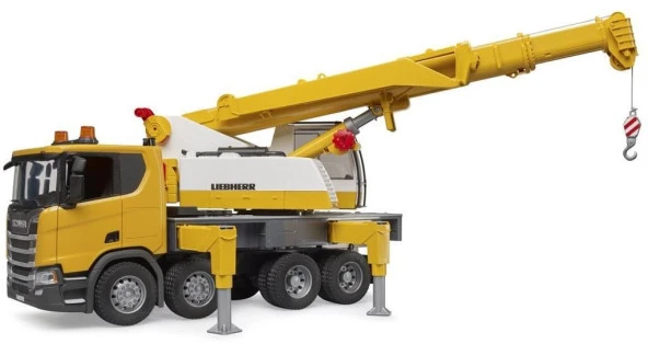 Bruder Scania 560R Liebherr Vinçli Kamyon BR03571 Lisanslı Ürün - Resim 5