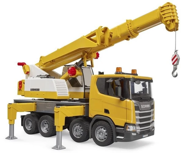 Bruder Scania 560R Liebherr Vinçli Kamyon BR03571 Lisanslı Ürün ürün görseli 1