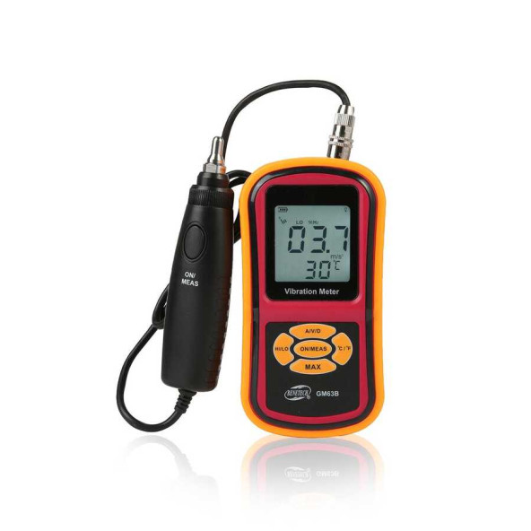 BENETECH GM63B Vibrasyon Titreşim Ölçer - Resim 4