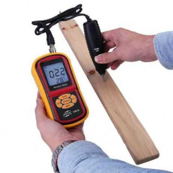 BENETECH GM63B Vibrasyon Titreşim Ölçer - Resim 7