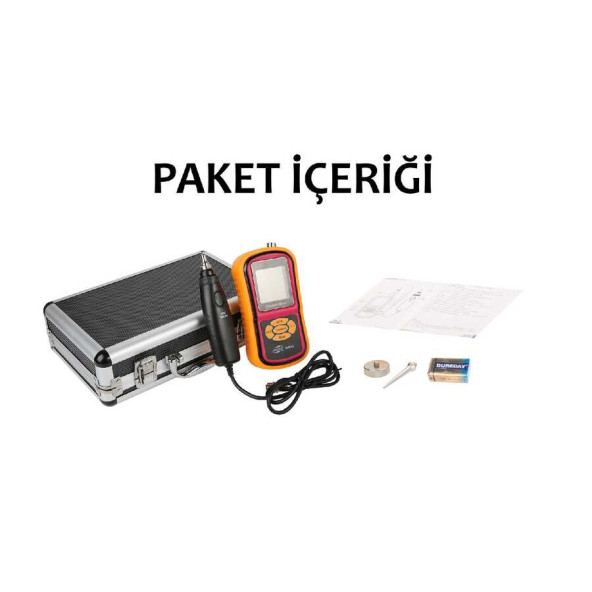 BENETECH GM63B Vibrasyon Titreşim Ölçer - Resim 8