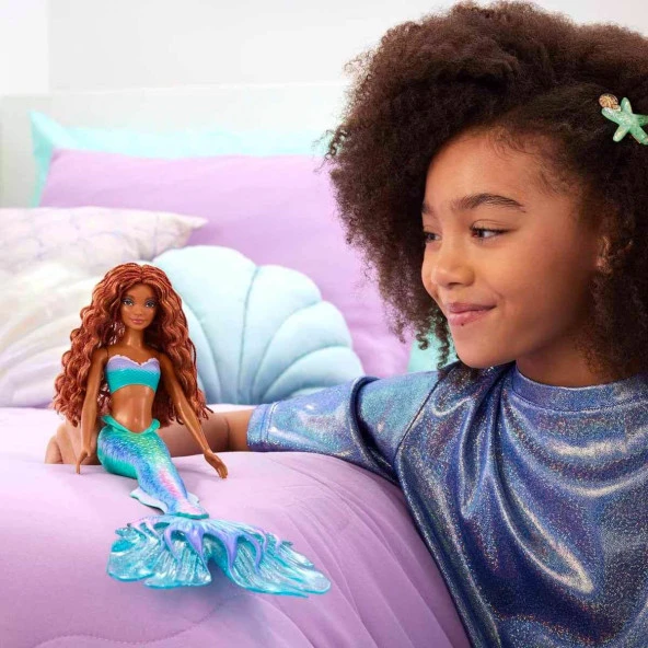 Mattel Disney Küçük Deniz Kızı Ariel Bebek - 6