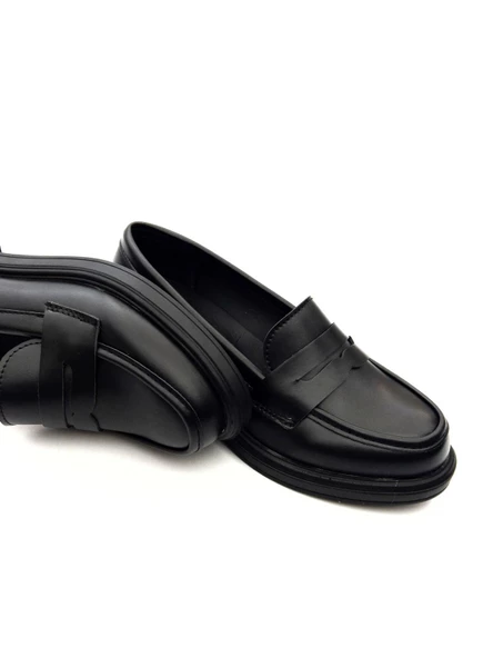 Potinonline 1366 Kadın Kemerli Loafer Ayakkabı - 4