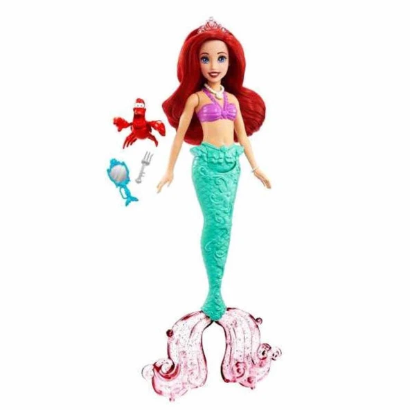 Mattel Disney Prenses Deniz Kızı Ariel ve Aksesuarları (Karışık Model 1 Adet) - 1