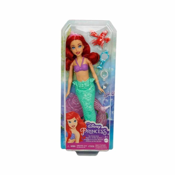 Mattel Disney Prenses Deniz Kızı Ariel ve Aksesuarları (Karışık Model 1 Adet) - 2